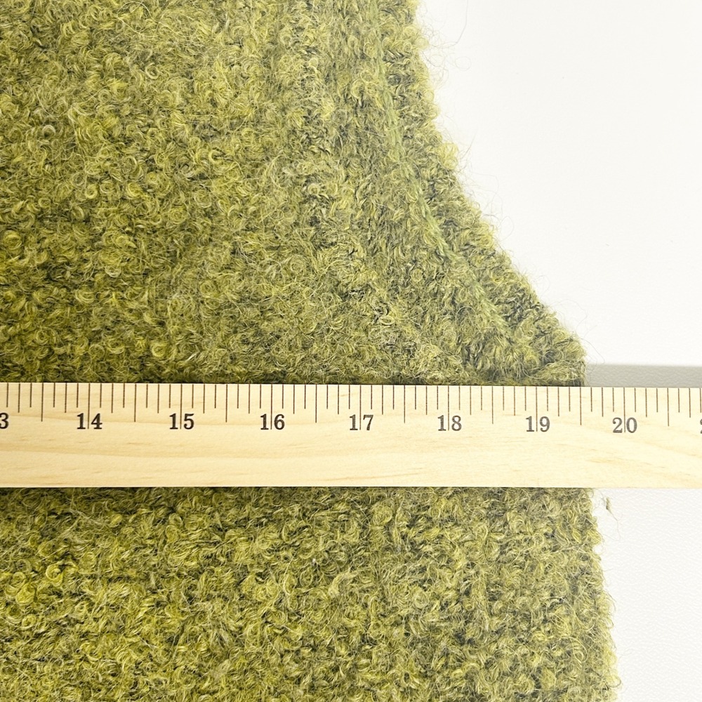 Tabask Womens Handmade In Peru Knit Alpaca Wool Blend Vest‎ M Green Zip Pockets - Picture 7 of 8